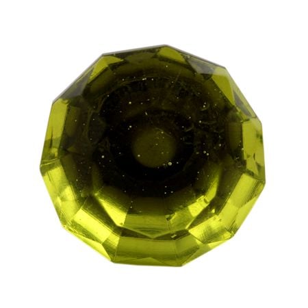 Olive Small Glass Wine Stopper